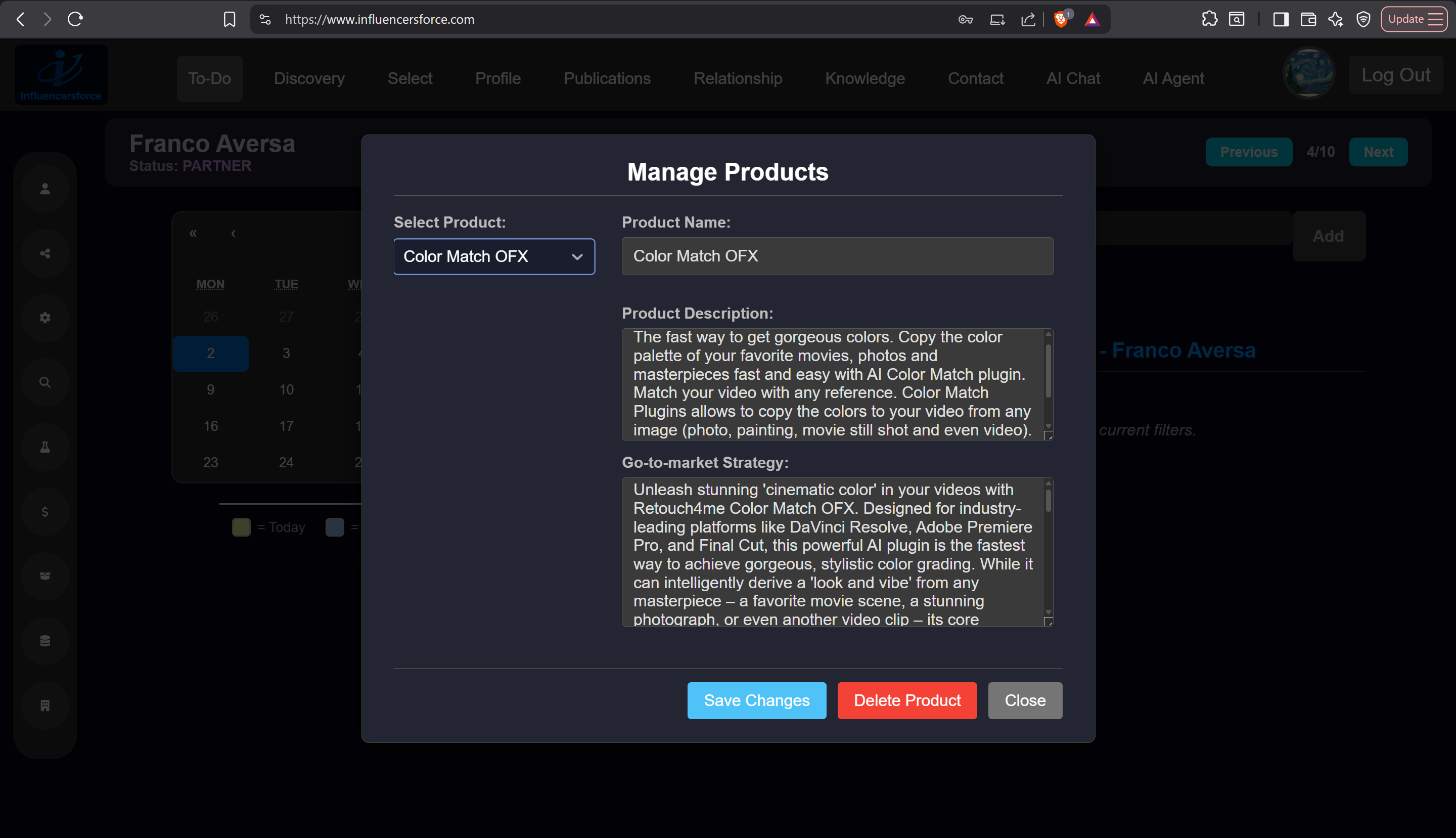 Company Details Dashboard